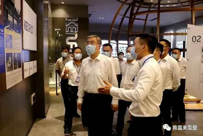 佛山市委书记鲁毅到三亚修远智能科技有限公司调研